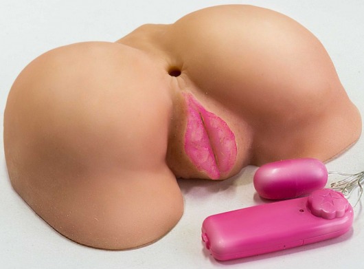 Вибровагина с двумя отверстиями и с выносным пультом - LOVETOY (А-Полимер) - в Домодедово купить с доставкой