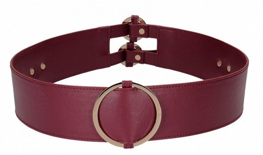 Бордовый ремень Halo Waist Belt - размер L-XL - Shots Media BV - купить с доставкой в Домодедово