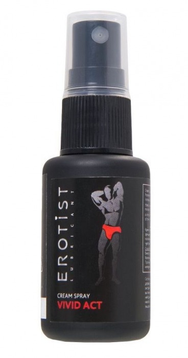Возбуждающий крем-спрей для мужчин Erotist Vivid Act - 30 мл. - Erotist Lubricants - купить с доставкой в Домодедово