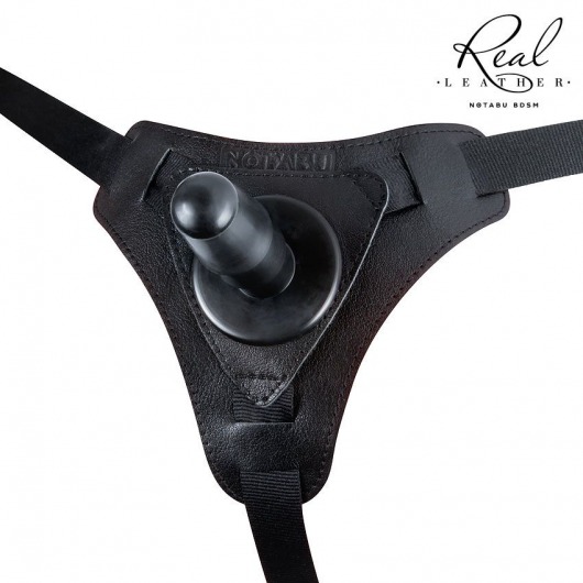 Женский кожаный пояс с коннектором - размер XL - Notabu - купить с доставкой в Домодедово