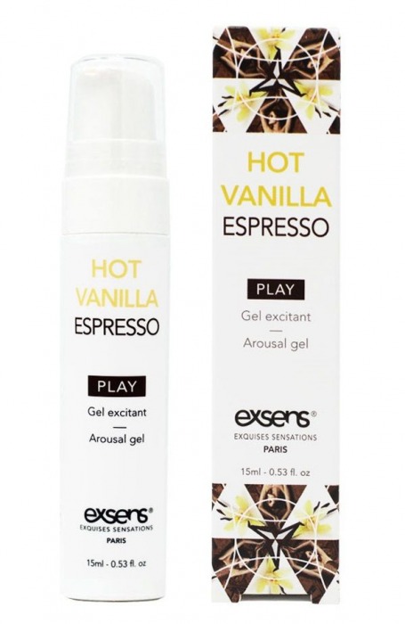 Возбуждающий гель Hot Vanilla Espresso Arousal Gel - 15 мл. - Exsens - купить с доставкой в Домодедово
