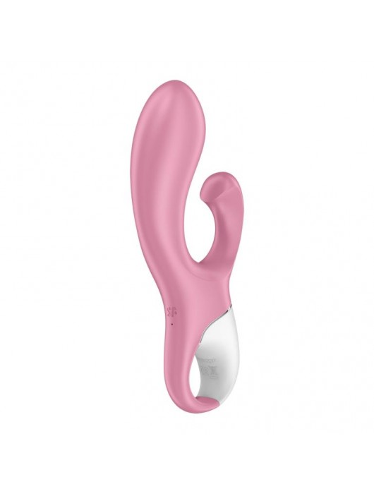 Розовый вибратор-кролик с расширением Air Pump Bunny 2 - 20,4 см. - Satisfyer
