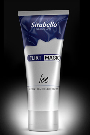 Силиконовая гель-смазка FLIRT MAGIC Ice с лёгким пролонгирующим эффектом - 75 мл. - Sitabella - купить с доставкой в Домодедово