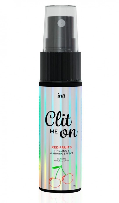 Клиторальный возбуждающий спрей Clit Me On Red Fruits - 12 мл. - INTT - купить с доставкой в Домодедово