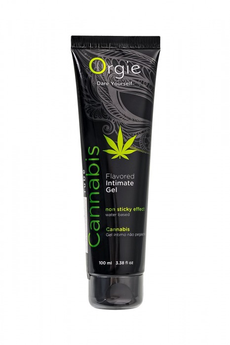 Интимный гель на водной основе ORGIE Lube Tube Cannabis - 100 мл. - ORGIE - купить с доставкой в Домодедово