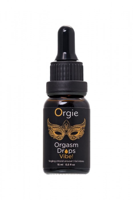 Возбуждающий гель для клитора ORGIE Orgasm Drops Vibe - 15 мл. - ORGIE - купить с доставкой в Домодедово