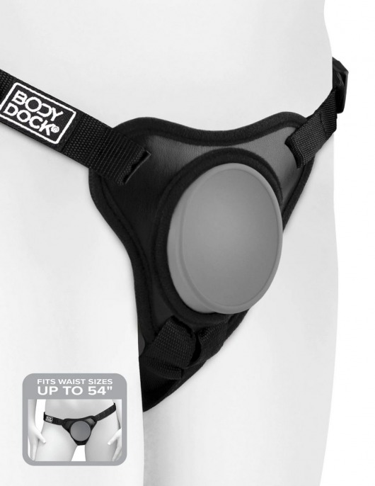 Трусы с платформой для насадки Body Dock Elite Mini - Pipedream - купить с доставкой в Домодедово