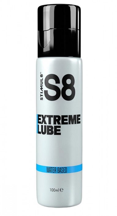 Лубрикант на водной основе S8 Extreme Lube - 100 мл. - Stimul8 - купить с доставкой в Домодедово