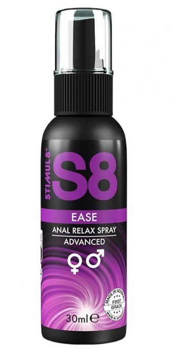 Расслабляющий анальный спрей S8 Ease Anal Relax Spray - 30 мл. - Stimul8 - купить с доставкой в Домодедово