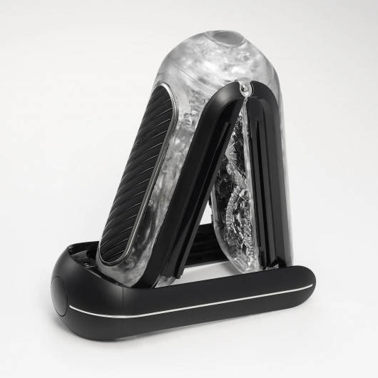 Черный мастурбатор Tenga Flip Zero Gravity с вибрацией - Tenga - в Домодедово купить с доставкой