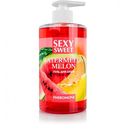 Гель для душа Sexy Sweet Watermelon Melon с ароматом арбуза, дыни и феромонами - 430 мл. -  - Магазин феромонов в Домодедово