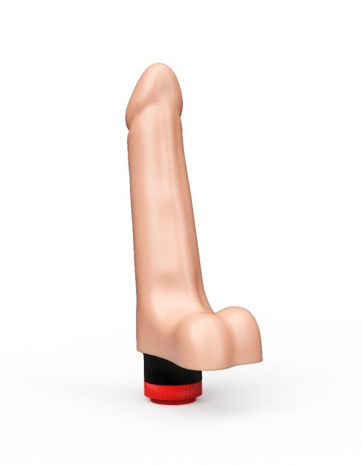 Классический реалистик с вибрацией - 17,8 см. - LOVETOY (А-Полимер)