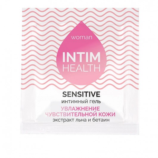 Саше интимного геля на водной основе Intim Health Sensitive - 3 гр. - Биоритм - купить с доставкой в Домодедово
