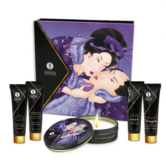 Подарочный набор Geishas secret из 5 предметов - Shunga - купить с доставкой в Домодедово