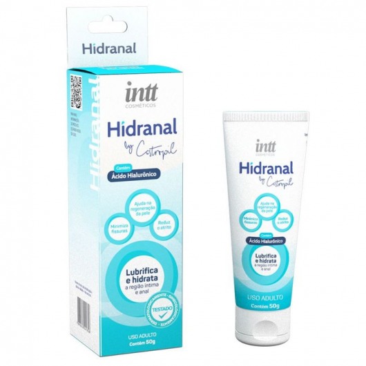 Лубрикант на водной основе Hidranal с гиалуроновой кислотой - 50 гр. - INTT - купить с доставкой в Домодедово