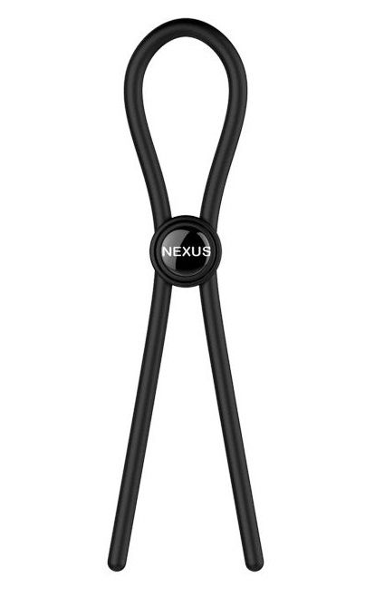 Черное эрекционное лассо Nexus Forge Single - Nexus Range - в Домодедово купить с доставкой