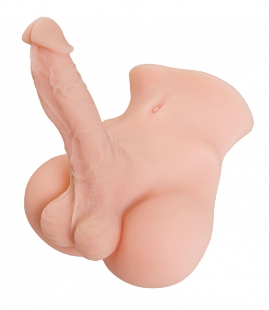 Мастурбатор с фаллосом Manuel - ToyFa - в Домодедово купить с доставкой