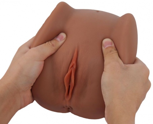 Мастурбатор Black Beauty - вагина и анус - S-HANDE - в Домодедово купить с доставкой