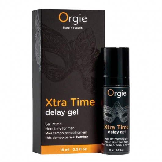 Продлевающий гель Orgie Xtra Time Delay Gel - 15 мл. - ORGIE - купить с доставкой в Домодедово