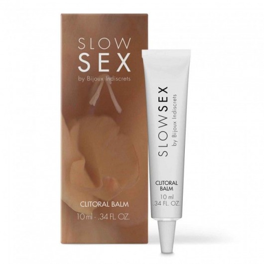 Бальзам для клитора Slow Sex Clitoral Balm - 10 мл. - Bijoux Indiscrets - купить с доставкой в Домодедово