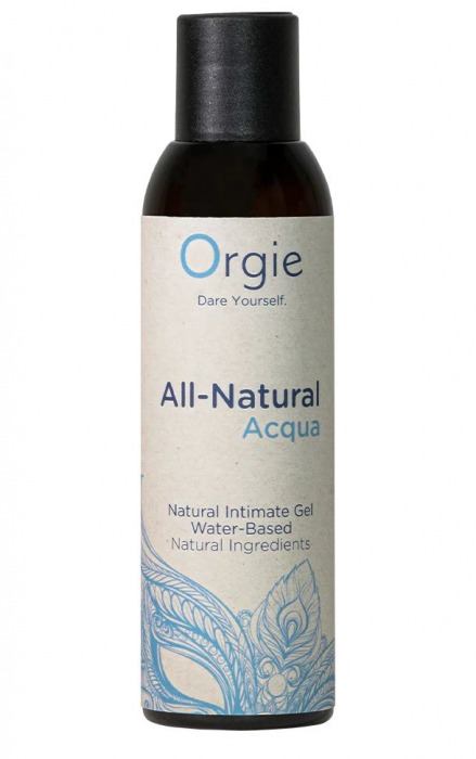 Интимный гель на водной основе Orgie All-Natural Acqua - 150 мл. - ORGIE - купить с доставкой в Домодедово