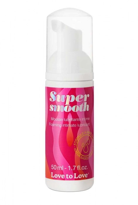 Лубрикант нежнейшая пенка Super Smooth Foaming Intime Lubricant - 50 мл. - Love to Love - купить с доставкой в Домодедово