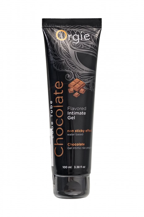 Интимный гель на водной основе Lube Tube Chocolate с шоколадным вкусом - 100 мл. - ORGIE - купить с доставкой в Домодедово