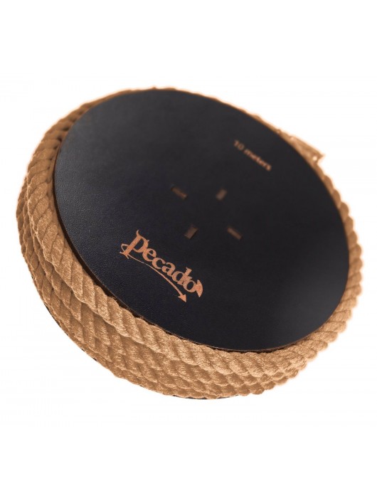 Джутовая веревка для шибари на катушке - 10 м. - Pecado - купить с доставкой в Домодедово