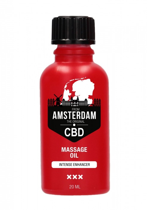 Стимулирующее масло Intense CBD from Amsterdam - 20 мл. - Shots Media BV - купить с доставкой в Домодедово