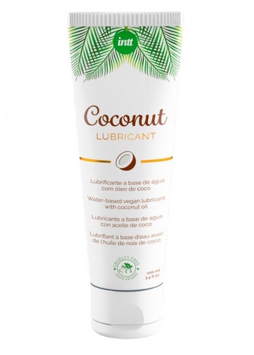 Веганская смазка на водной основе Coconut Lubricant - 100 мл. - INTT - купить с доставкой в Домодедово