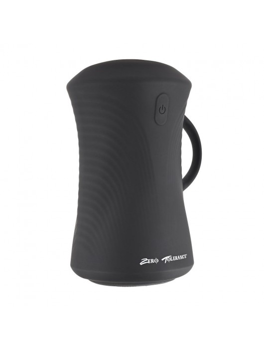 Черный вибромастурбатор с гироскопом Gyro Stroke - Zero Tolerance - в Домодедово купить с доставкой