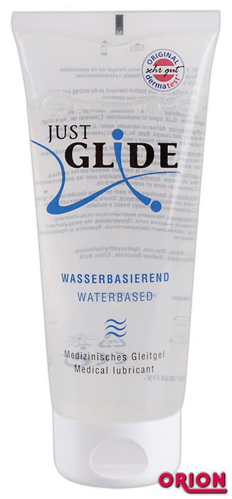 Вагинальная смазка на водной основе JUSTGLIDE - 200 мл. - Orion - купить с доставкой в Домодедово