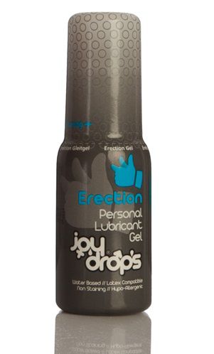 Возбуждающая мужская смазка JoyDrops Erection - 50 мл. - JoyDrops - купить с доставкой в Домодедово