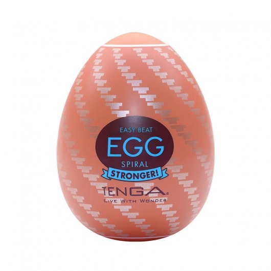 Мастурбатор-яйцо Tenga Egg Spiral - Tenga - в Домодедово купить с доставкой