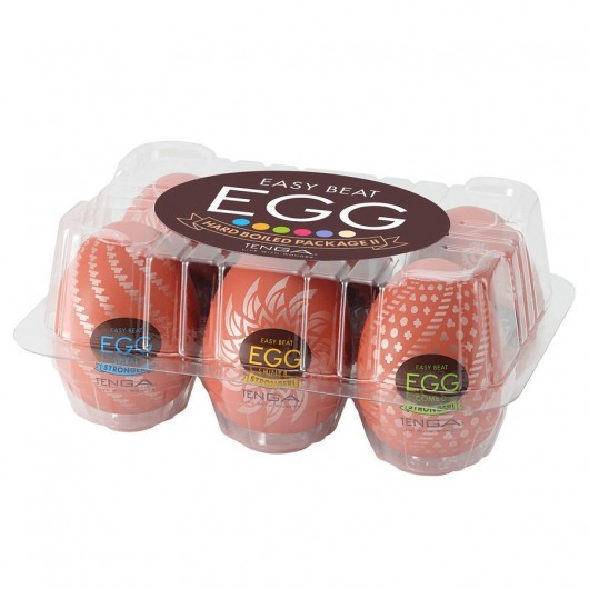 Набор из 6 мастурбаторов-яиц Tenga Egg Variety Pack V - Tenga - в Домодедово купить с доставкой