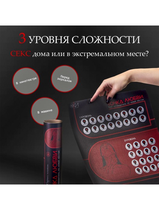 Плакат для двоих  Точка любви  со скретч-слоем - Сима-Ленд - купить с доставкой в Домодедово