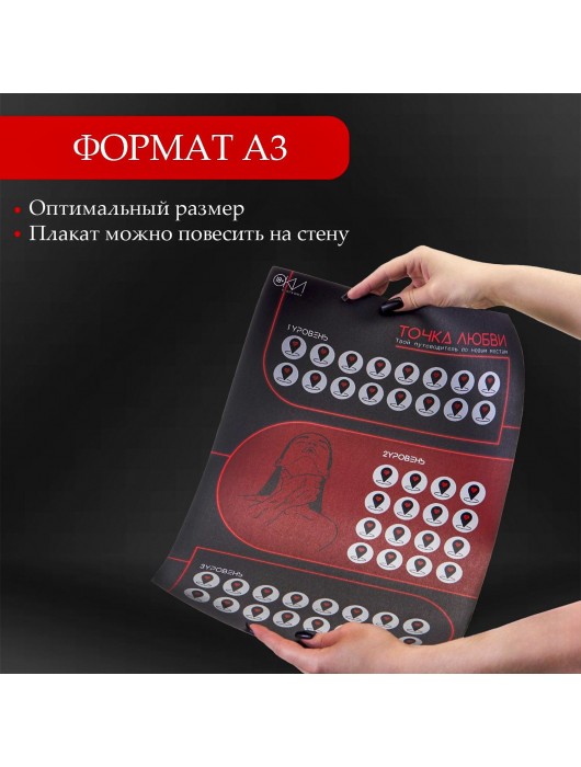 Плакат для двоих  Точка любви  со скретч-слоем - Сима-Ленд - купить с доставкой в Домодедово