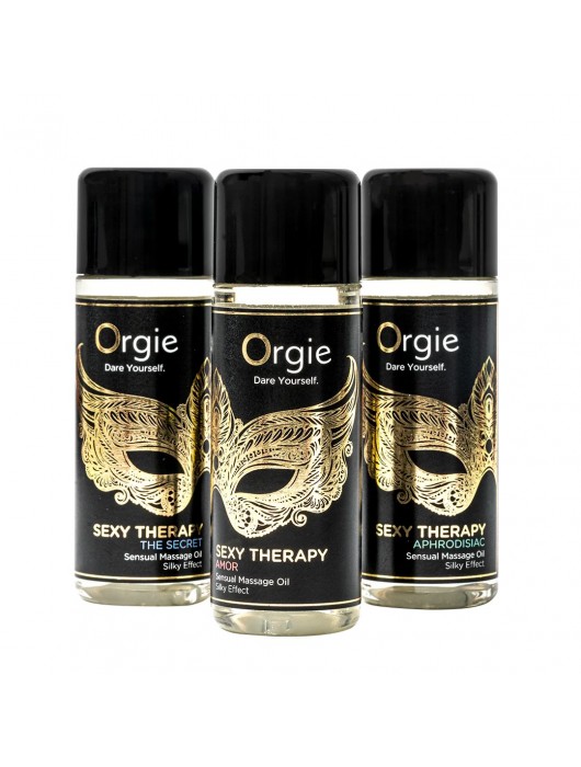 Набор массажных масел Sexy Therapy (3 флакона по 30 мл.) - ORGIE - купить с доставкой в Домодедово