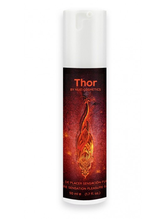 Возбуждающий унисекс гель Thor Fire Gel - 50 мл. - Nuei cosmetics - купить с доставкой в Домодедово