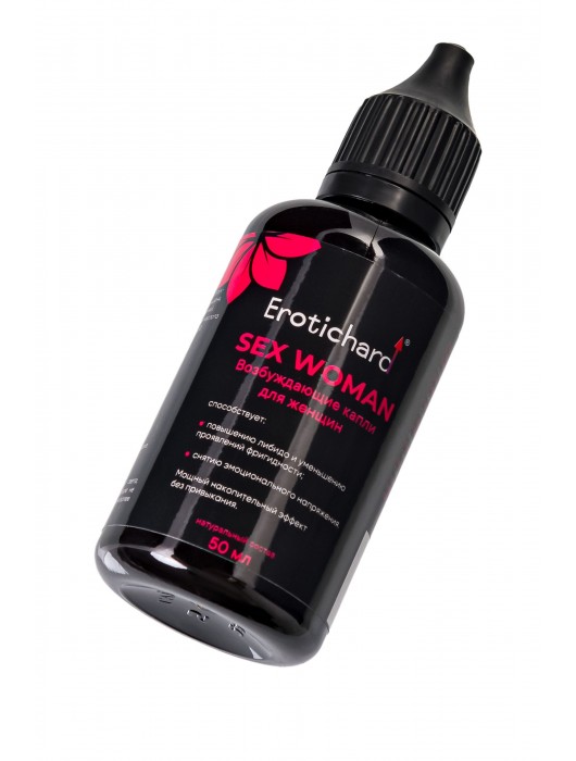 Капли для женщин Erotichard Sex Woman - 50 мл. - Erotic Hard - купить с доставкой в Домодедово