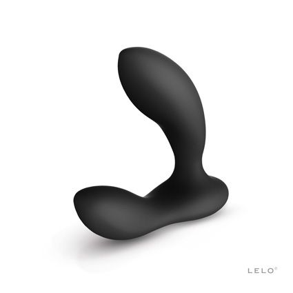 Чёрный перезаряжаемый стимулятор простаты Bruno Black - Lelo - в Домодедово купить с доставкой