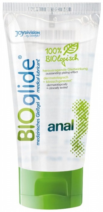 Лубрикант на водной основе BioGlide Anal - 80 мл. - Joy Division - купить с доставкой в Домодедово