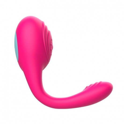 Розовое виброкольцо с пультом ДУ - I-MOON - в Домодедово купить с доставкой