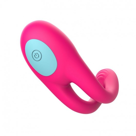 Розовое виброкольцо с пультом ДУ - I-MOON - в Домодедово купить с доставкой