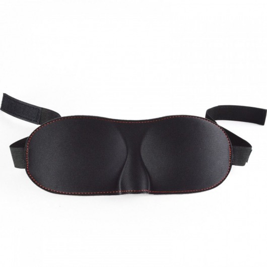 Черная маска на липучке «Комфорт» - Sitabella - купить с доставкой в Домодедово