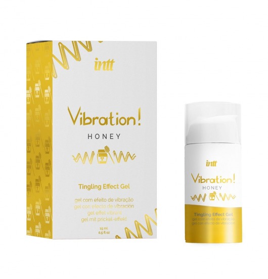 Жидкий вибратор Vibration Honey - 15 мл. - INTT - купить с доставкой в Домодедово