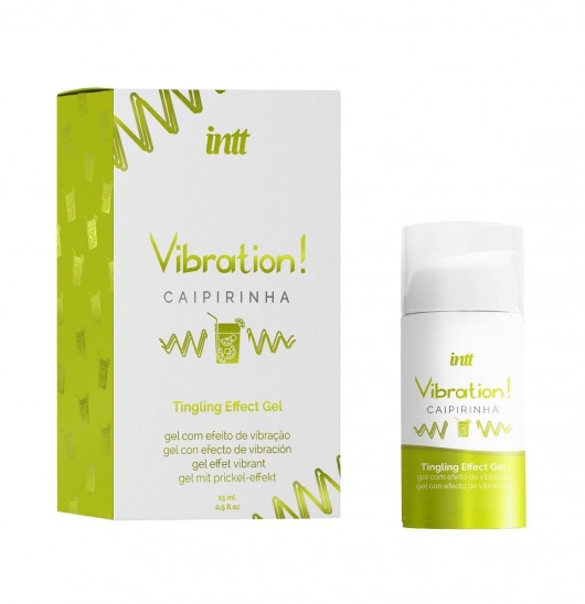 Жидкий вибратор Vibration Caipirinha - 15 мл. - INTT - купить с доставкой в Домодедово