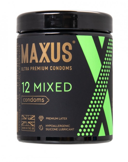 Презервативы MAXUS Mixed - 12 шт. - Maxus - купить с доставкой в Домодедово