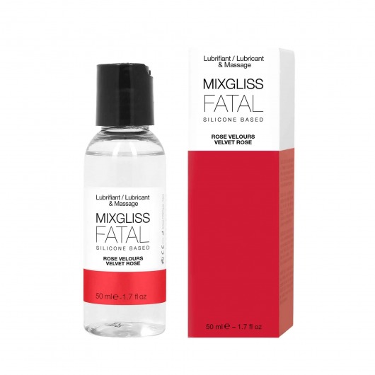 Силиконовый флюид с ароматом розы Mixgliss Fatal Velvet Rose - 50 мл. - Mixgliss - купить с доставкой в Домодедово