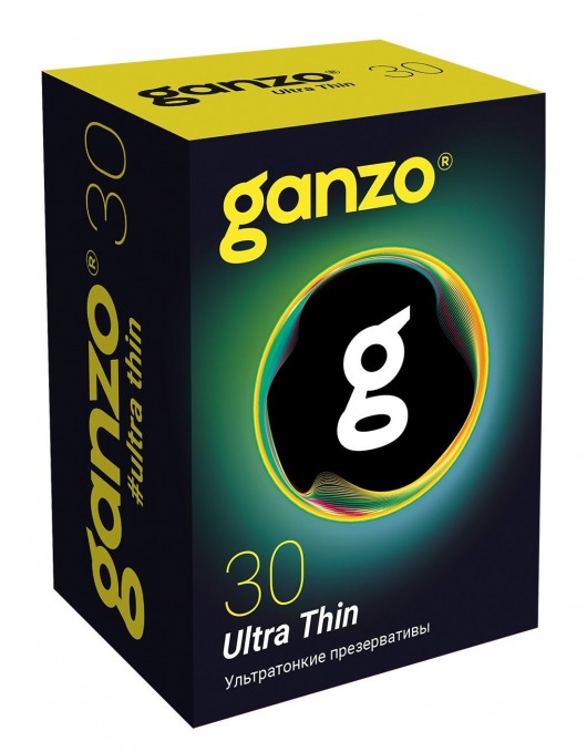 Супертонкие презервативы Ganzo Ultra thin - 30 шт. - Ganzo - купить с доставкой в Домодедово